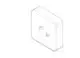 DORNBRACHT-Rosette-fuer-Duschstele-ERSATZTEILE-092796008-63-x-63-x-18-mm-Weiss-matt-092796008-10 gallery number 1